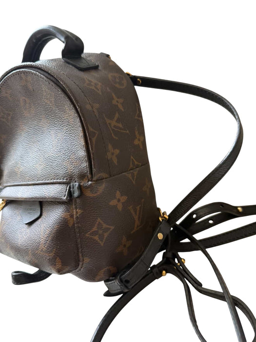 Louis Vuitton Palm Springs Mini Backpack – Monogram Canvas | Authentic LV Mini Bag