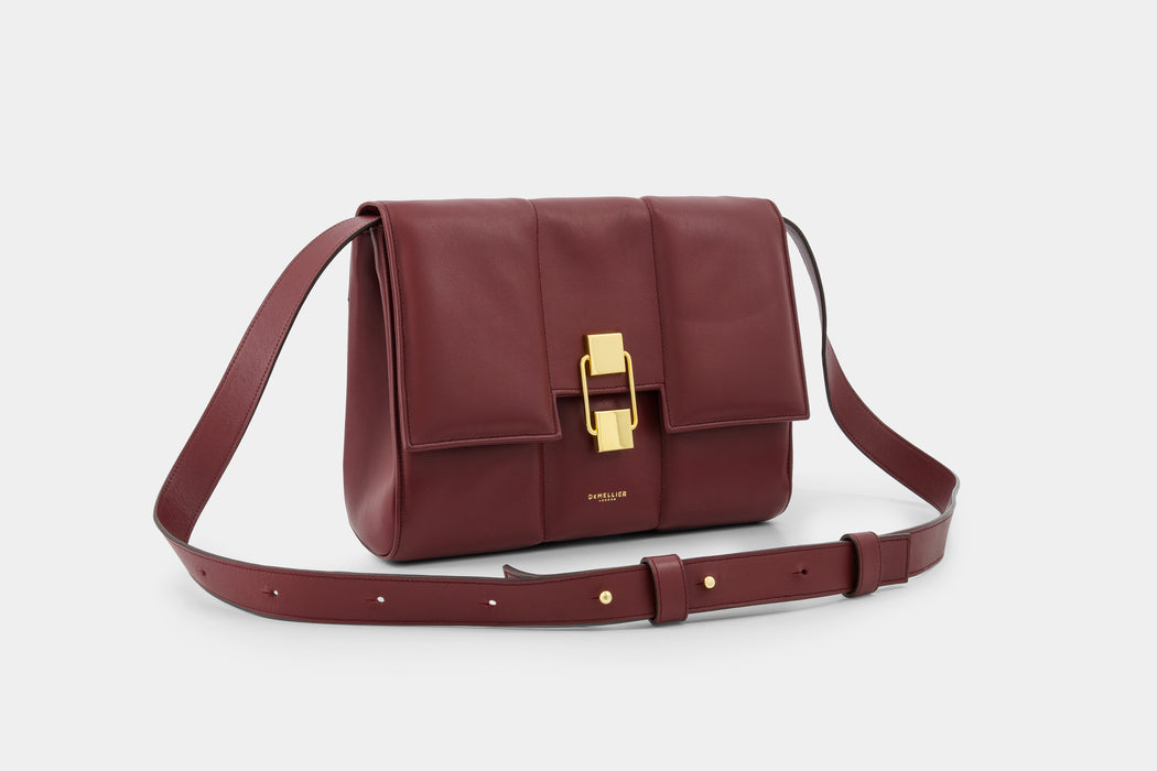 Demellier London Alexandria Leather - Burgundy