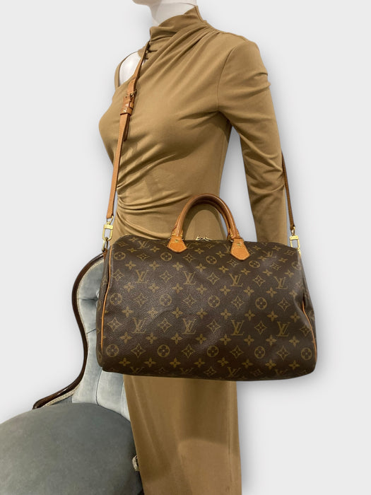 Louis Vuitton Speedy Bandoulière 30 monogram- Brown