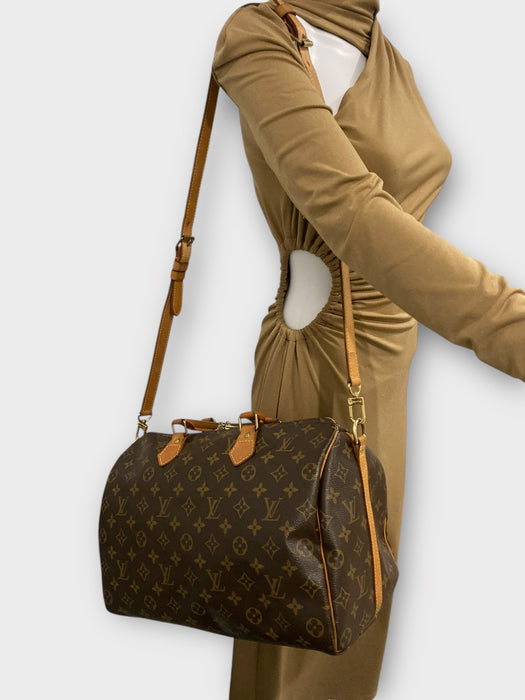 Louis Vuitton Speedy Bandoulière 30 monogram- Brown