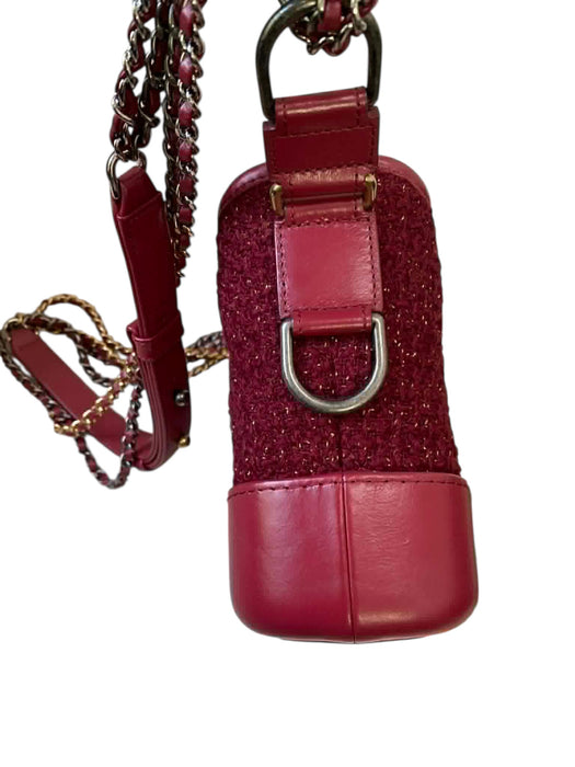 Chanel Gabrielle Small Hobo Bag – Red Tweed & Leather
