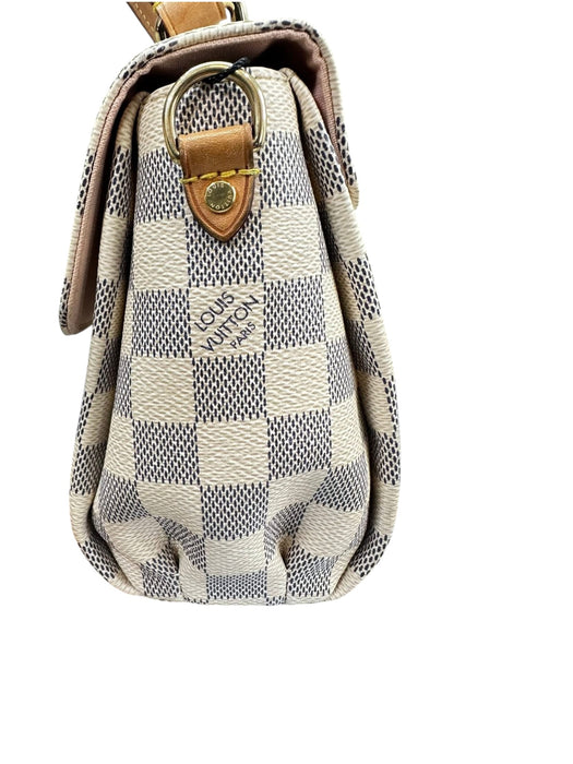 Louis Vuitton Croisette Damier Azur Crossbody Bag | Gold Hardware