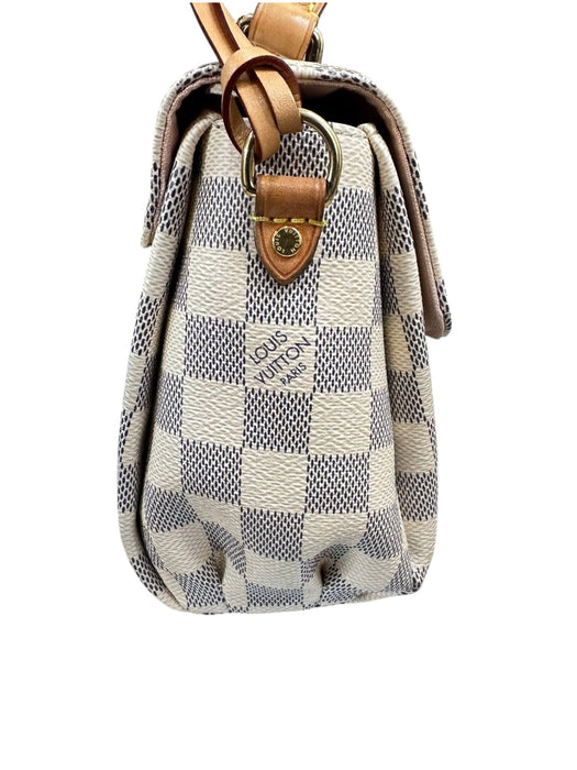 Louis Vuitton Croisette Damier Azur Crossbody Bag | Gold Hardware
