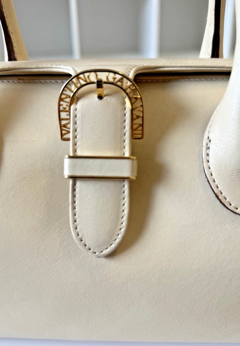 Valentino Leather Handbag - Beige