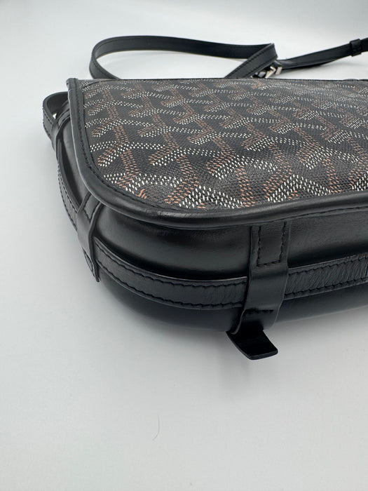 Goyard Goyardine Belvedere black PM
