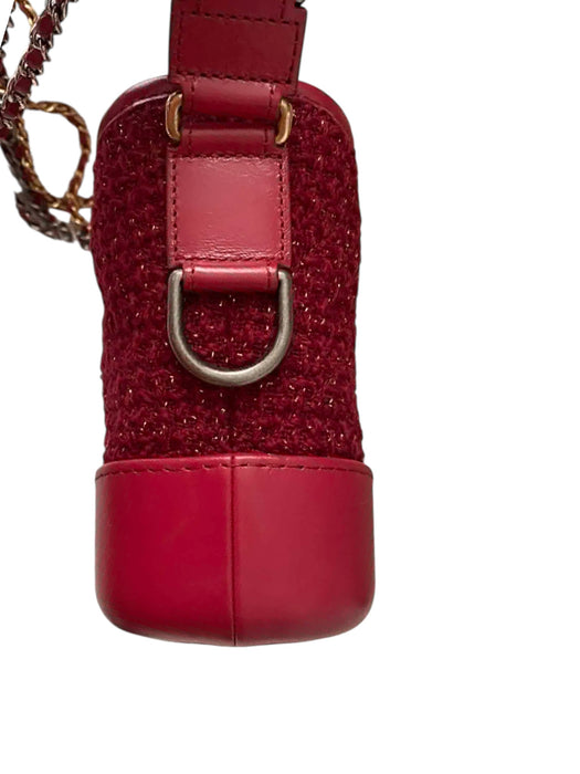 Chanel Gabrielle Small Hobo Bag – Red Tweed & Leather