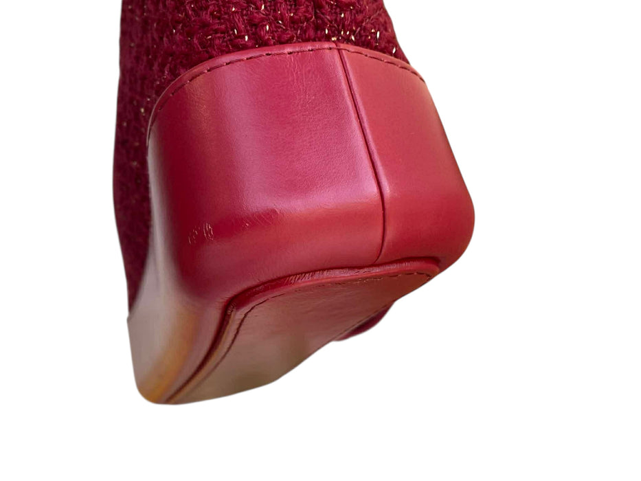 Chanel Gabrielle Small Hobo Bag – Red Tweed & Leather