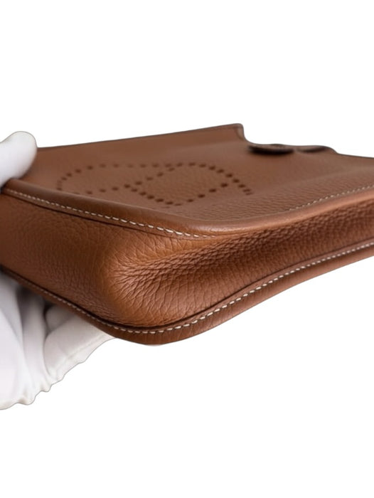 Hermès Evelyne TPM Gold Clemence Gold Hardware – Stamp Z 2021