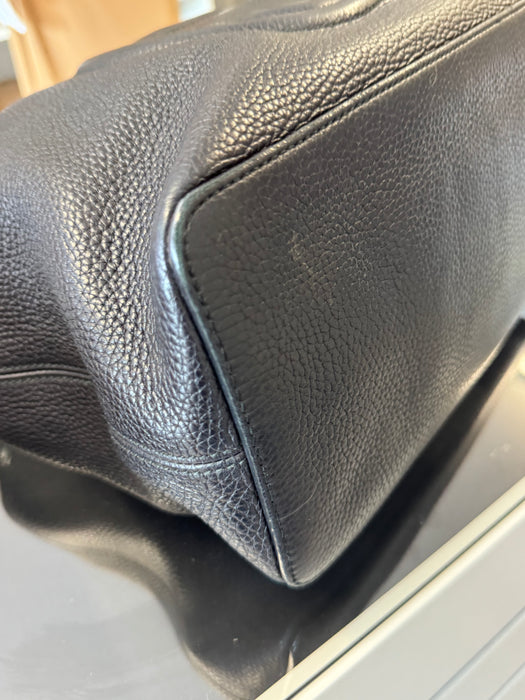 Gucci zoho zip hobo shoulder bag- black