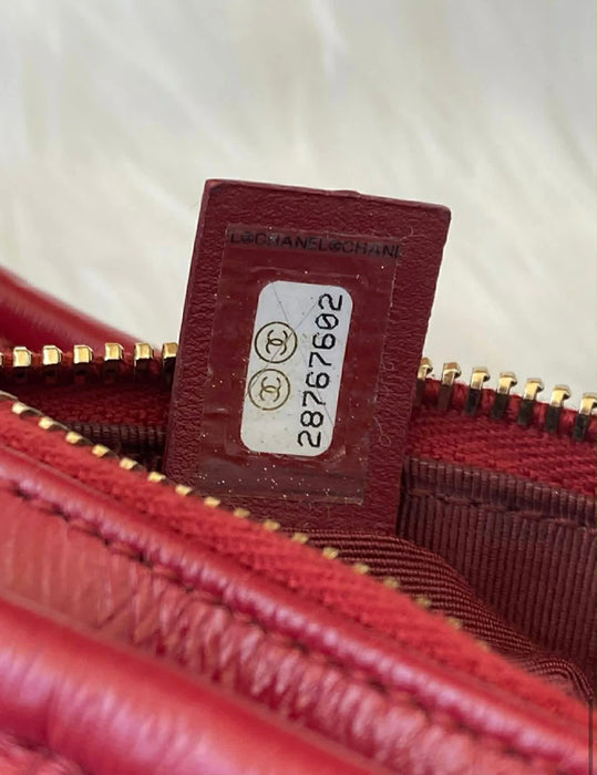 Chanel Gabrielle Small Hobo Bag – Red Tweed & Leather