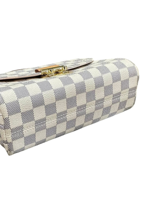 Louis Vuitton Croisette Damier Azur Crossbody Bag | Gold Hardware