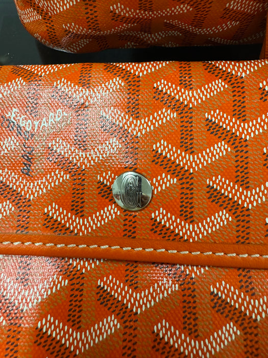 Goyard Goyardine Saint Louis PM tote bag - Orange