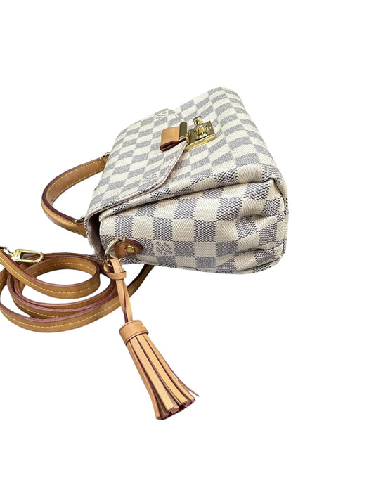 Louis Vuitton Croisette Damier Azur Crossbody Bag | Gold Hardware