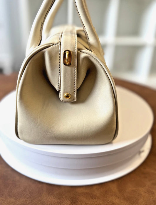 Valentino Leather Handbag - Beige