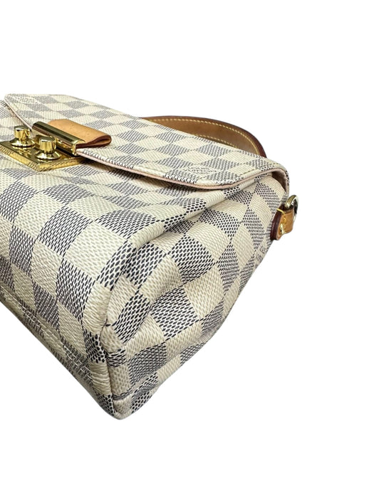 Louis Vuitton Croisette Damier Azur Crossbody Bag | Gold Hardware
