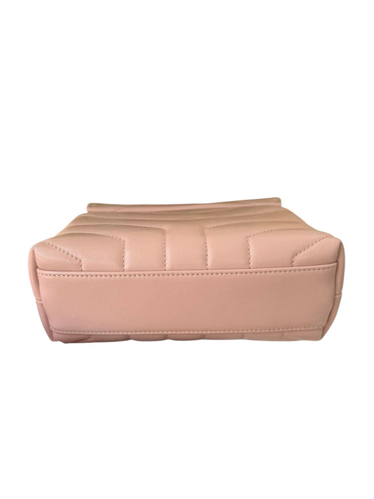 Saint Laurent Toy Loulou Bag – Pink Nude Chevron Leather