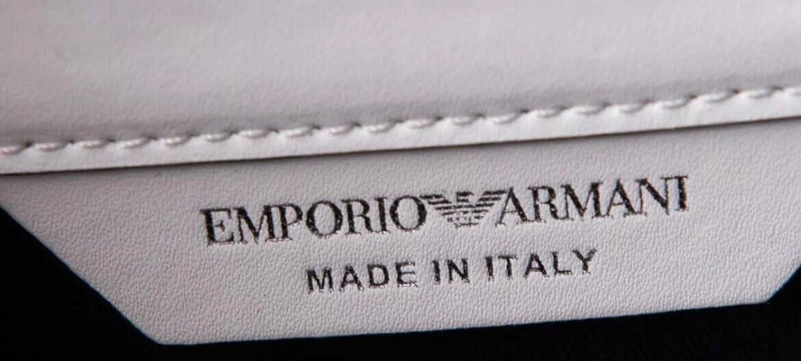Emporio Armani Designer Satchel - Tie Dyed Denim