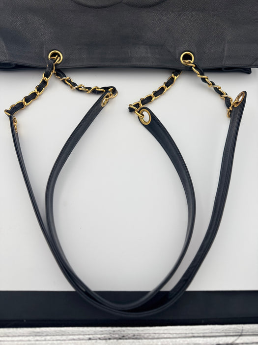 Chanel Vintage Timeless CC XL Caviar Leather Tote – Black