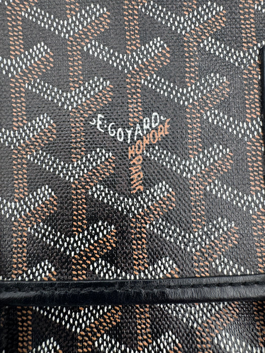Goyard Goyardine Belvedere black PM