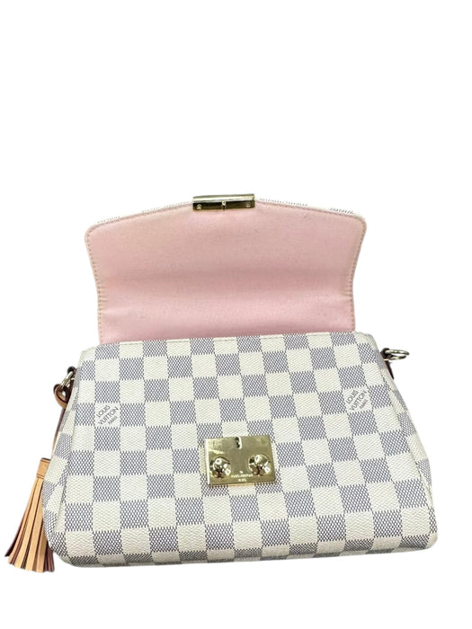 Louis Vuitton Croisette Damier Azur Crossbody Bag | Gold Hardware