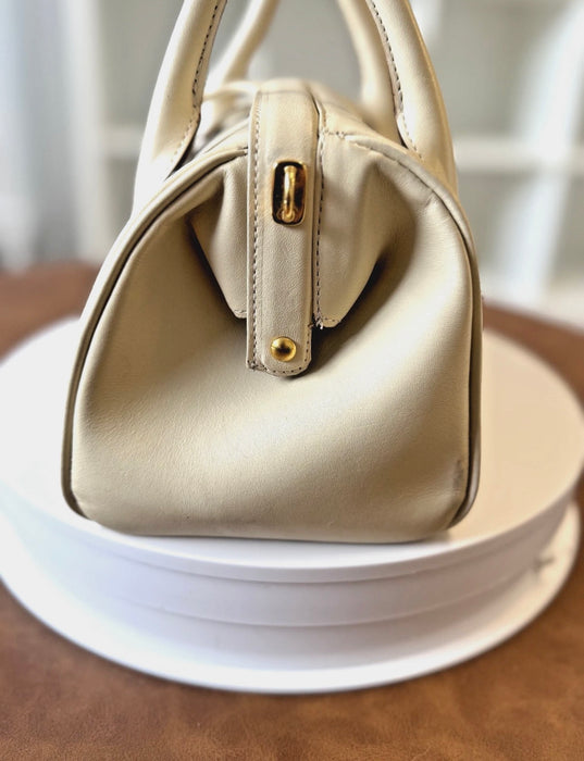Valentino Leather Handbag - Beige