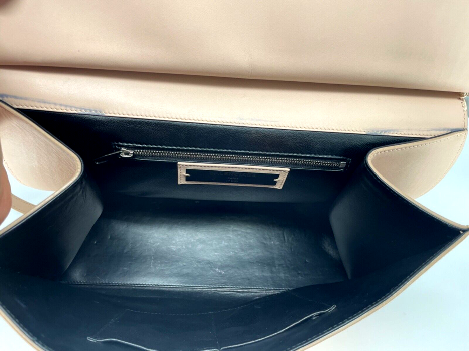 Balenciaga Leather Le Dix Cartable Two-Way Bag - Beige
