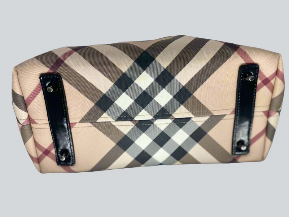 Burberry Medium Nickie Tote - Beige
