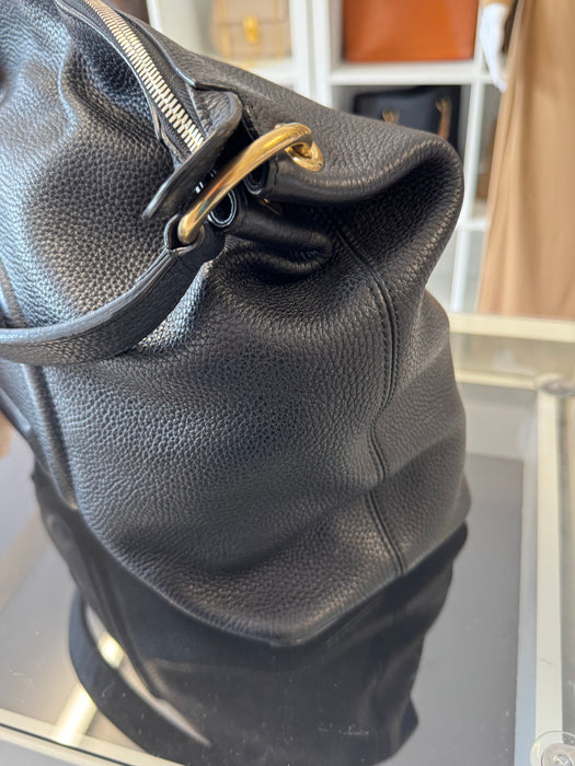 Gucci zoho zip hobo shoulder bag- black