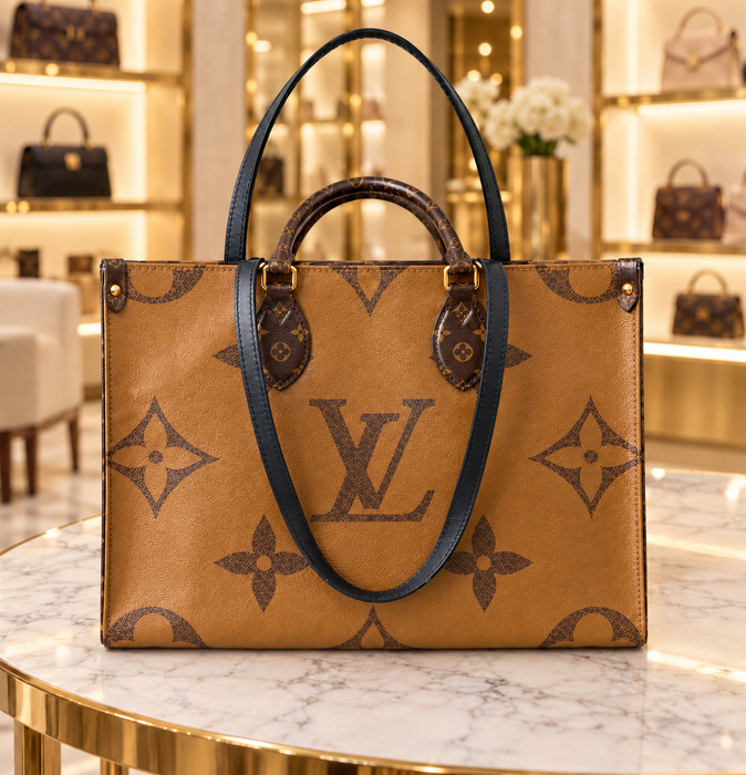 Louis Vuitton OnTheGo MM Monogram Reverse | Luxe Indulgence