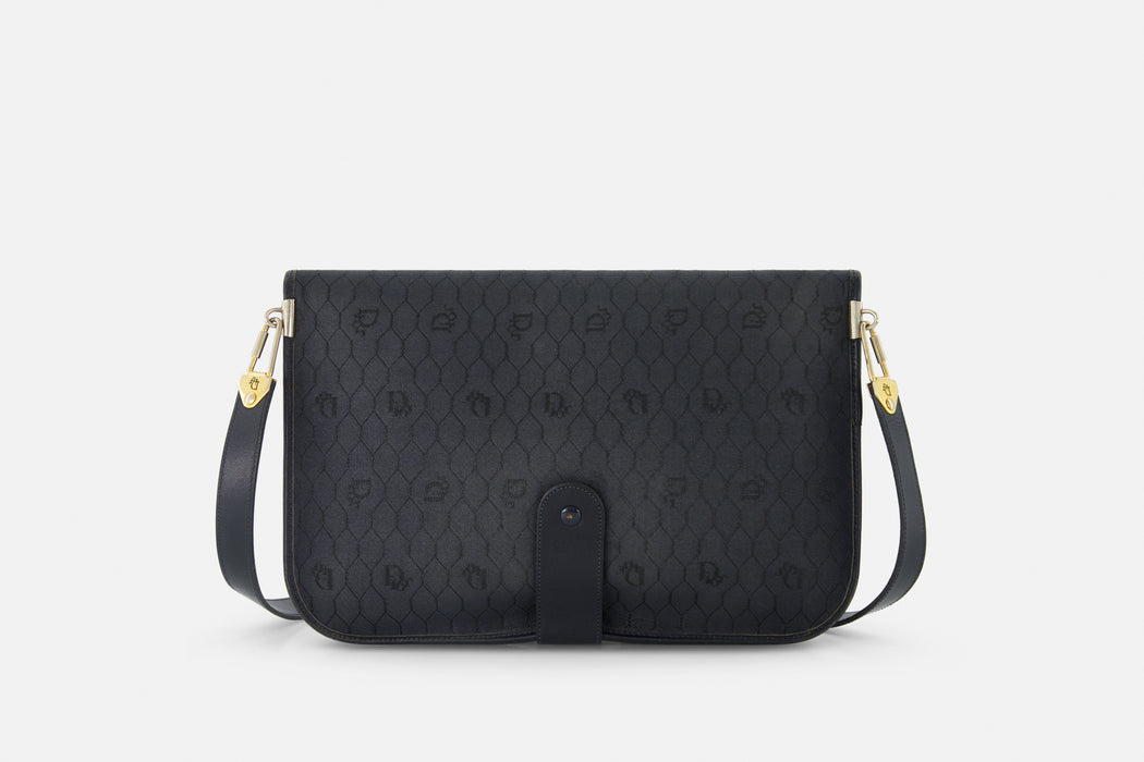 Christian Dior Vintage Oblique trotter bag- Navy