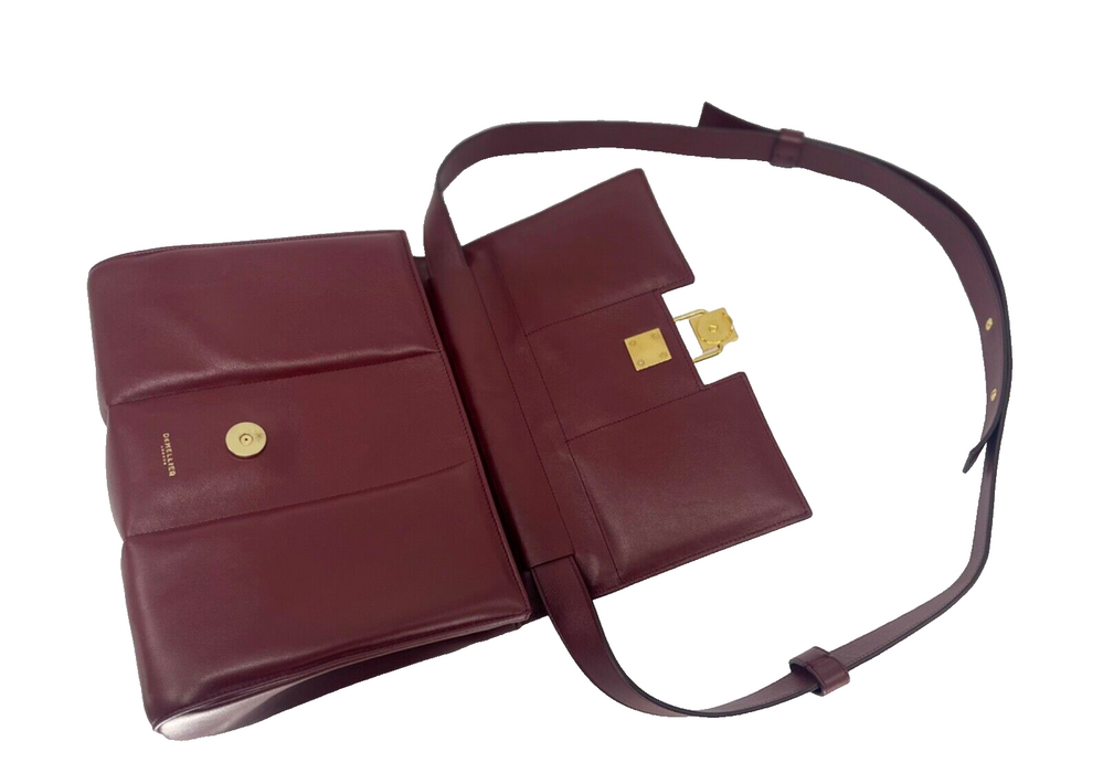 Demellier London Alexandria Leather - Burgundy
