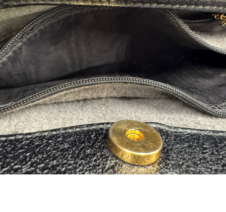 Gucci Diana Bamboo Tote Bag - Black