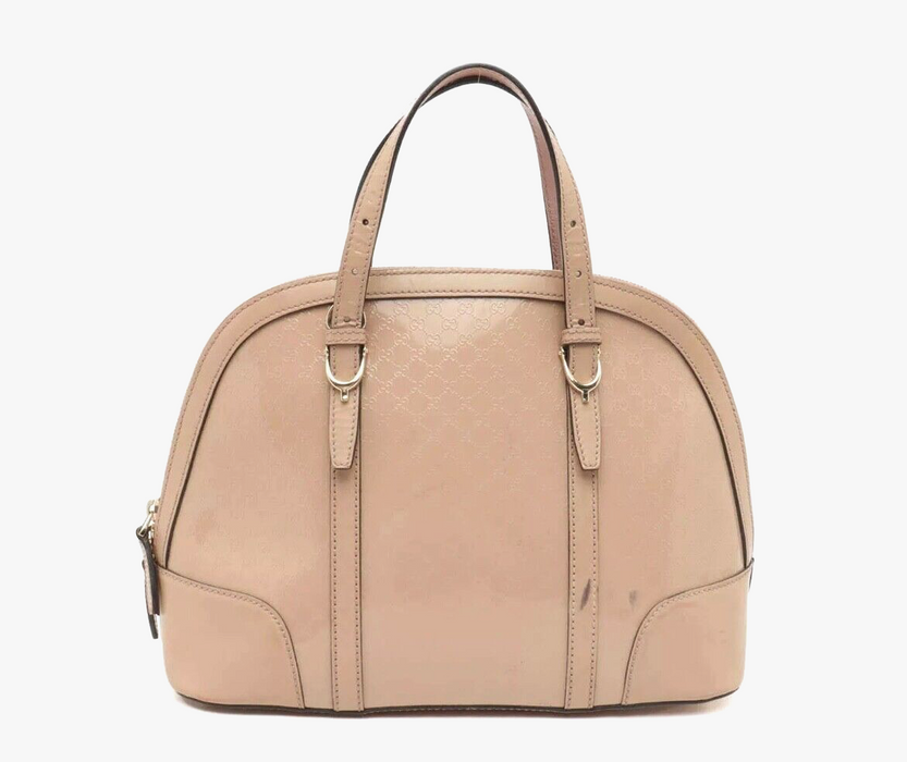 Gucci Guccissima Patent Leather - Beige