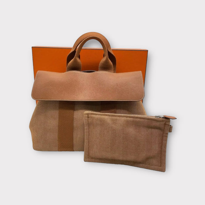 Hermes Swift Valparaiso Tote PM - Brown