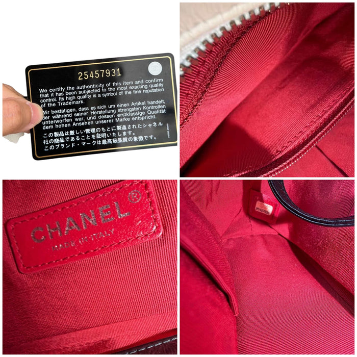 Chanel Gabrielle Small Hobo Bag – Black & White Quilted Leather