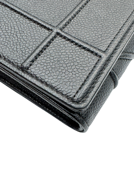 Dior Diorama Wallet on Chain Black Leather Gold Hardware