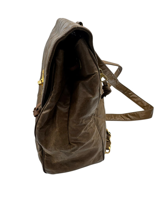 Chanel Vintage Brown Backpack | Authentic Preloved Chanel | Luxe Indulgence