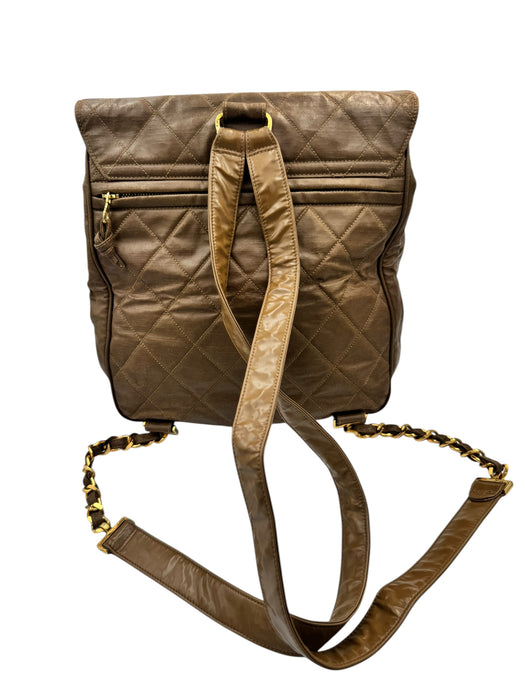 Chanel Vintage Brown Backpack | Authentic Preloved Chanel | Luxe Indulgence