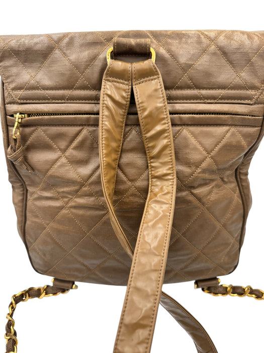 Chanel Vintage Brown Backpack | Authentic Preloved Chanel | Luxe Indulgence