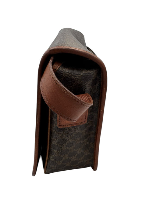 Celine Vintage Triomphe Messenger Bag Brown | Luxe Indulgence