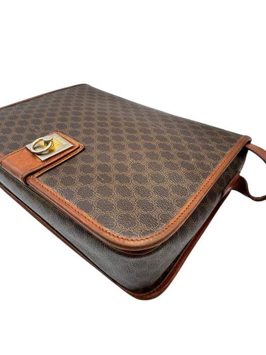 Celine Vintage Triomphe Messenger Bag Brown | Luxe Indulgence