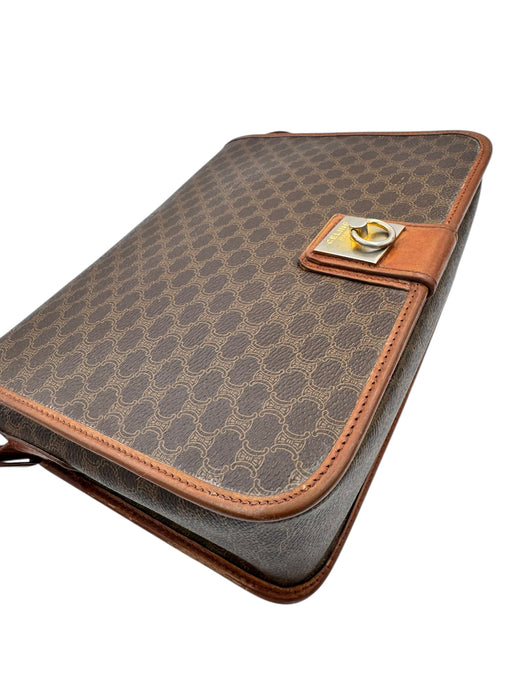Celine Vintage Triomphe Messenger Bag Brown | Luxe Indulgence