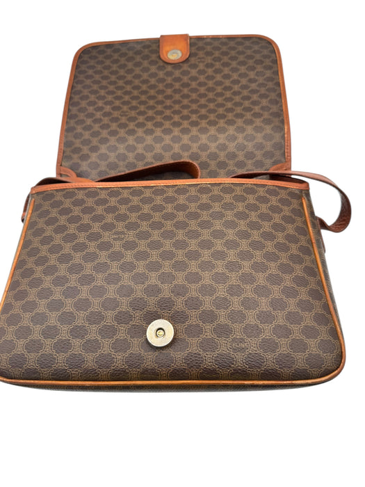 Celine Vintage Triomphe Messenger Bag Brown | Luxe Indulgence