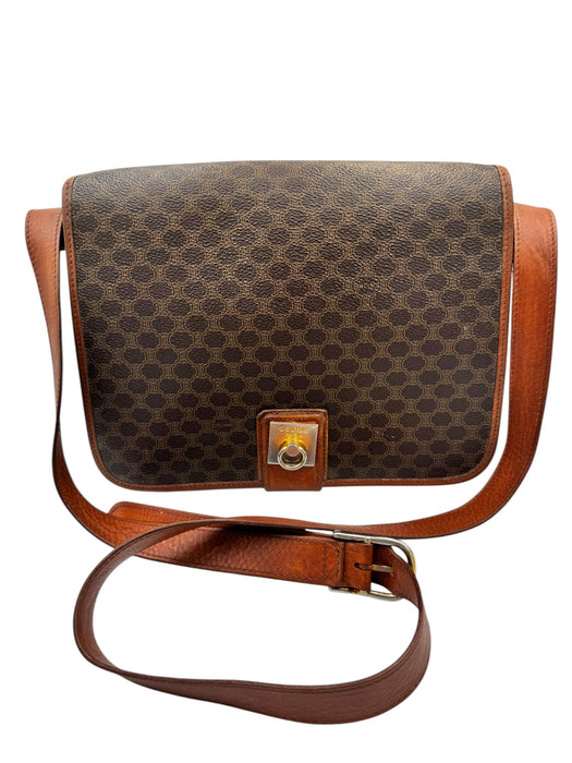 Celine Vintage Triomphe Messenger Bag Brown | Luxe Indulgence