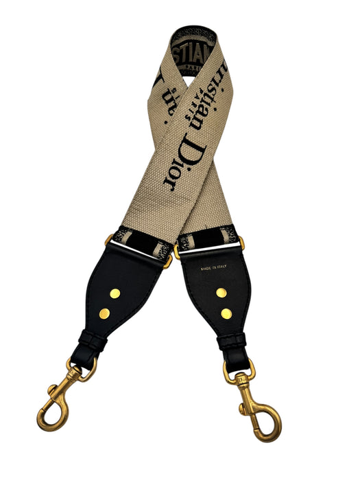 Christian Dior Canvas Logo Bag Strap | Luxe Indulgence
