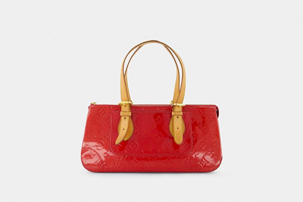 Louis Vuitton Vernis Rosewood Avenue Pomme D'Amour Shoulder Bag
