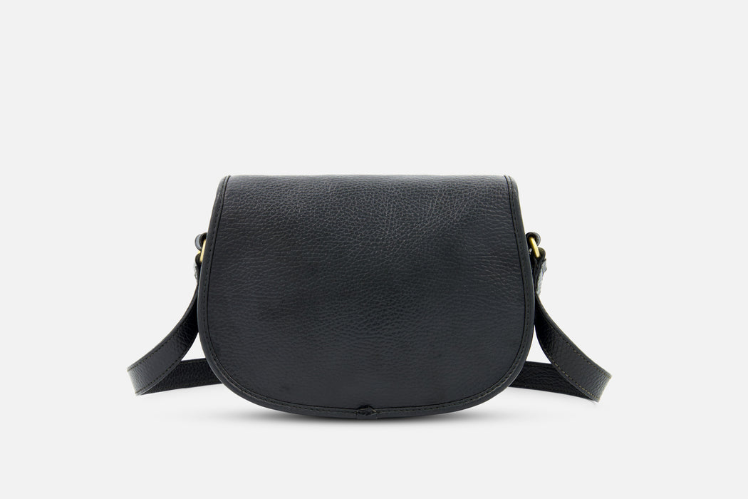 Valentino leather crossbody bag- Black