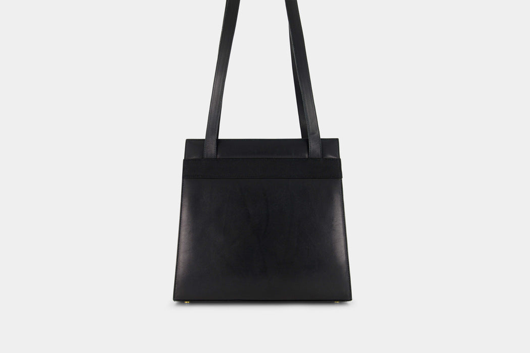Salvatore Ferragamo Vara Bow Leather Tote - Black