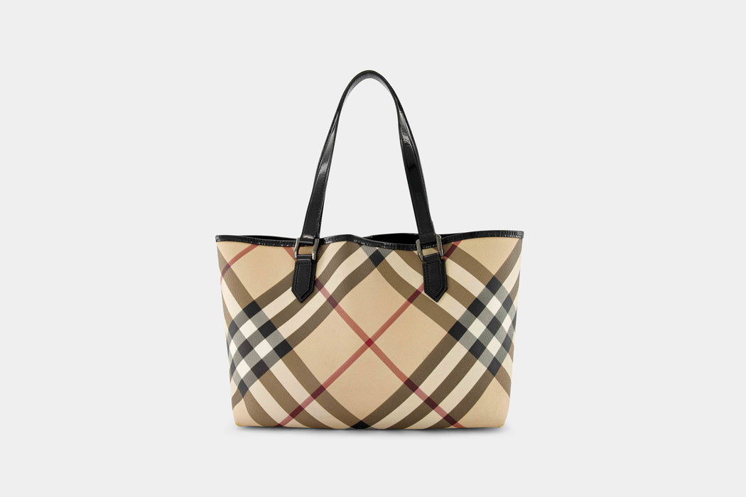 Burberry Medium Nickie Tote - Beige