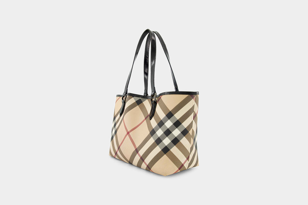 Burberry Medium Nickie Tote - Beige